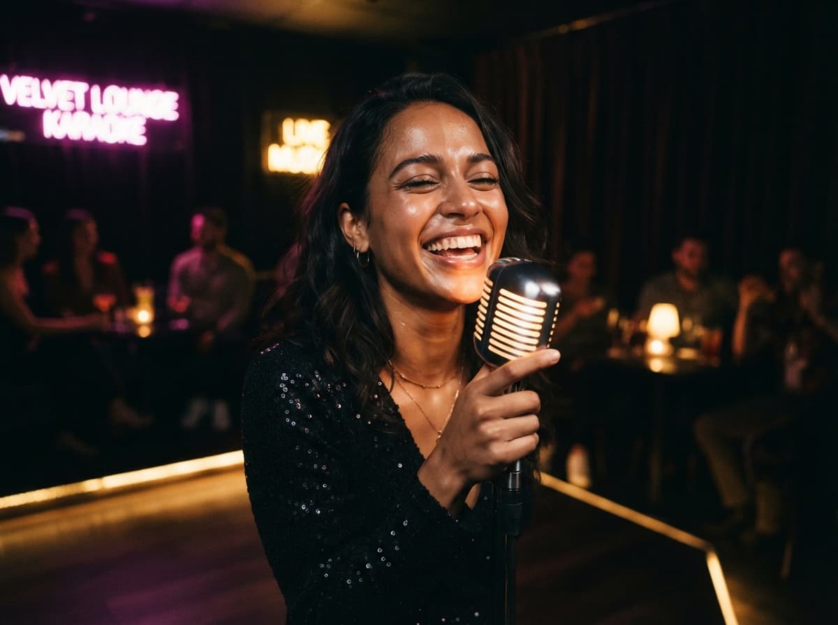 CASABAR guests enjoying karaoke night